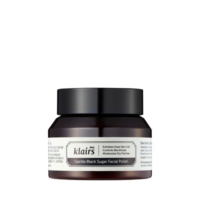 Klairs Gentle Black Sugar Facial Polish 110g - EmpressKorea