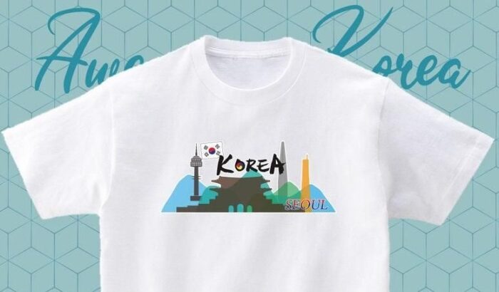 Korea Commemorative T-shirt Landmark - EmpressKorea