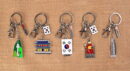 Korea Travel Key Holder Metal Key Ring (Korea Souvenir) - EmpressKorea