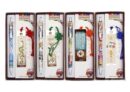 Korean Culture 4 Bookmarks + Ballpoint Pen Set Korean Culture 4 Bookmarks - EmpressKorea