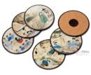 Korean traditional coaster - Shin Yunbok - EmpressKorea
