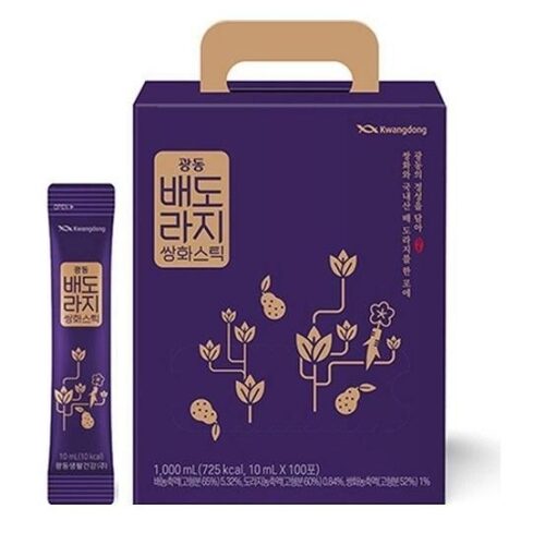 Kwangdong Pear Bellflower Ssanghwa Stick 10ml x 100packs - EmpressKorea
