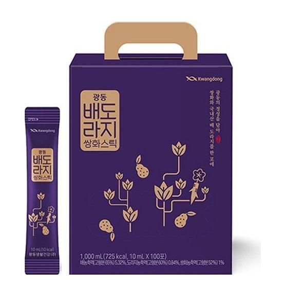Kwangdong Pear Bellflower Ssanghwa Stick 10ml x 100packs - EmpressKorea