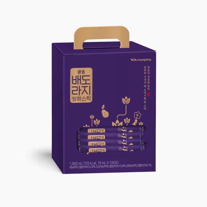 Kwangdong Pear Bellflower Ssanghwa Stick 10ml x 100packs - EmpressKorea