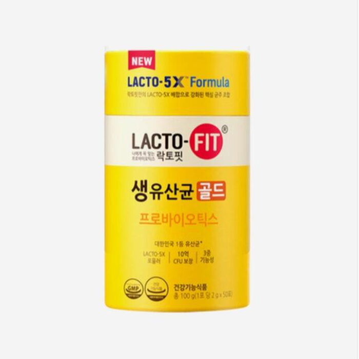 LACTO FIT Probiotics Gold 50pcs - EmpressKorea