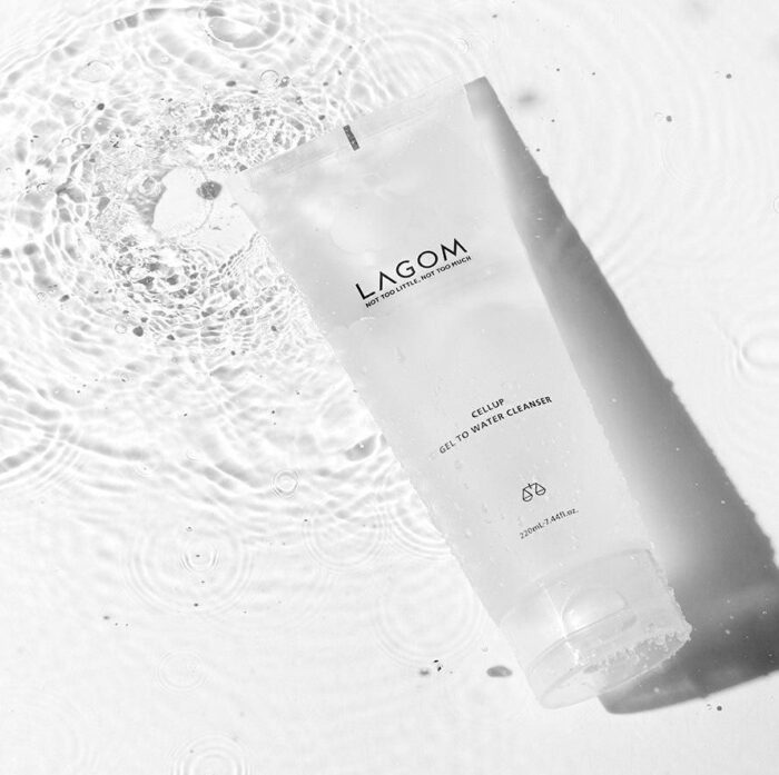 LAGOM Cellup Gel To Water Cleanser 220ml - EmpressKorea