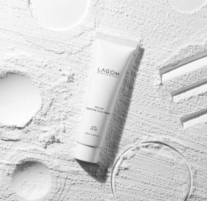 LAGOM Cellus Sensitive Cica Cream 60ml - EmpressKorea
