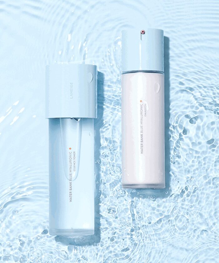 LANEIGE Water Bank Blue Hyaluronic Essence Toner for Normal to Dry Skin 160ml - EmpressKorea