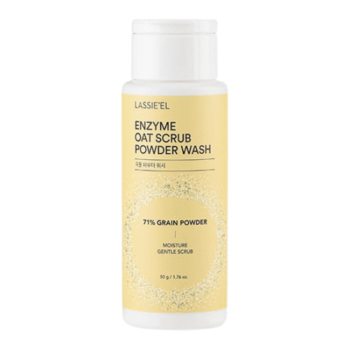 LASSIE'EL Enzyme Oat Scrub Powder Wash 50g - EmpressKorea