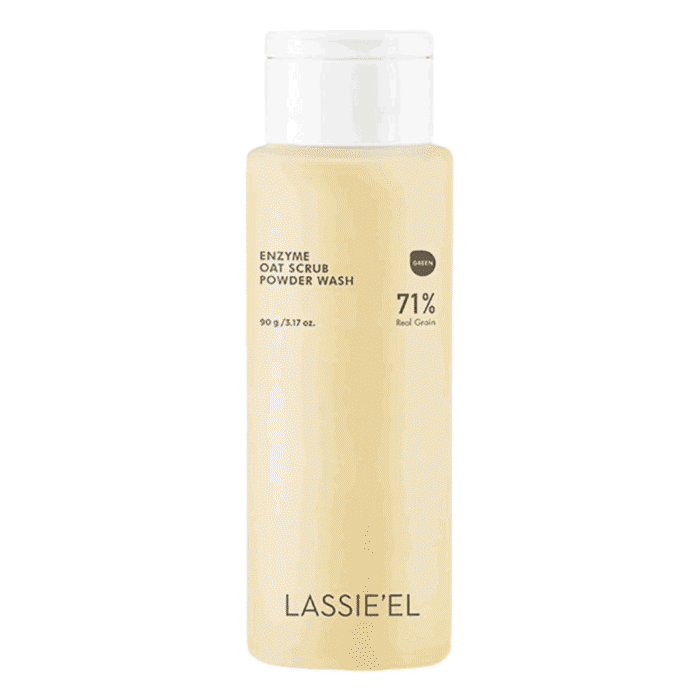 LASSIE'EL Enzyme Oat Scrub Powder Wash 90g - EmpressKorea