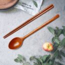 LEESHIN Ottchil spoon Min(民) 4 person set made in Korea - EmpressKorea