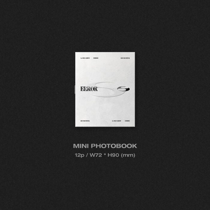 LEE CHANHYUK - 1st Solo Album: ERROR - EmpressKorea