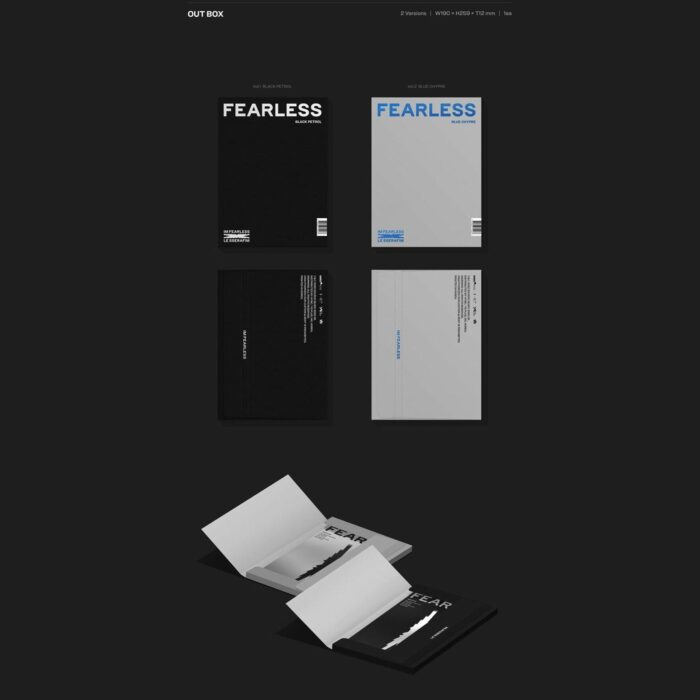 LE SSERAFIM - 1st Mini Album: FEARLESS - EmpressKorea