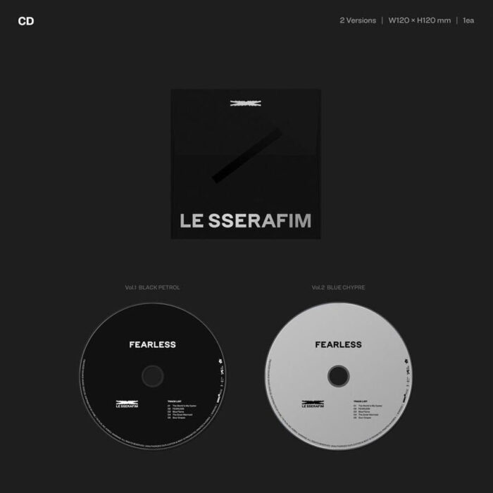 LE SSERAFIM - 1st Mini Album: FEARLESS - EmpressKorea