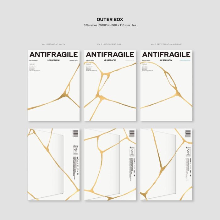 LE SSERAFIM - 2nd Mini Album: ANTIFRAGILE - EmpressKorea