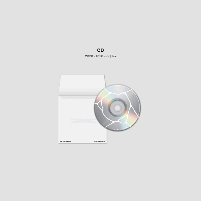 LE SSERAFIM - 2nd Mini Album: ANTIFRAGILE (Compact Ver.) - EmpressKorea