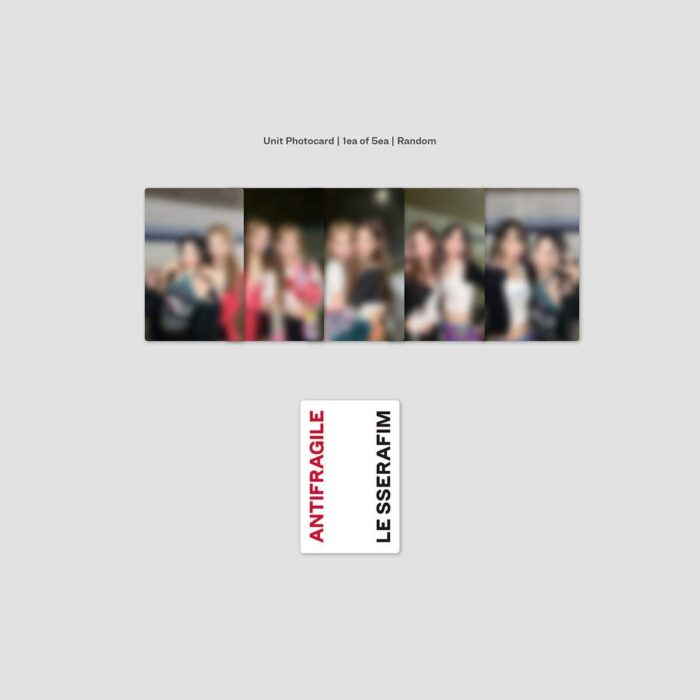 LE SSERAFIM - 2nd Mini Album: ANTIFRAGILE (Compact Ver.) - EmpressKorea