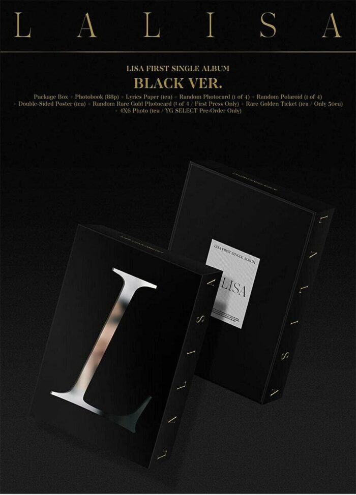 LISA - 1st Single Album: LALISA - EmpressKorea