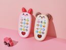 LITTLE CLOUD Infant Melody Cell Phone Button Toy - EmpressKorea
