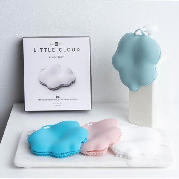 LITTLE CLOUD Silicone Cloud Shower Towel - EmpressKorea