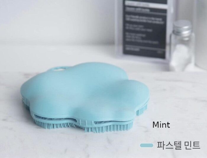 LITTLE CLOUD Silicone Cloud Shower Towel - EmpressKorea