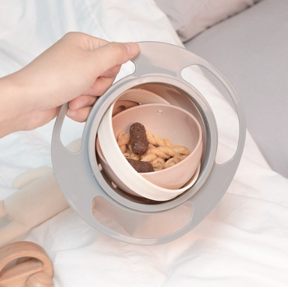 LITTLE CLOUD Snack Bowl Infant Spill-proof Snack Container - EmpressKorea