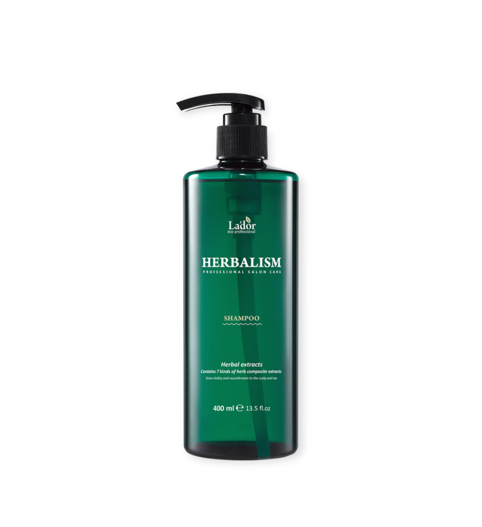 La'dor Herbalism Shampoo (Hair loss relief) 400ml - EmpressKorea