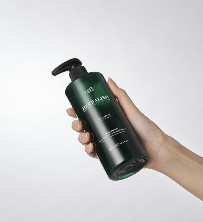 La'dor Herbalism Shampoo (Hair loss relief) 400ml - EmpressKorea