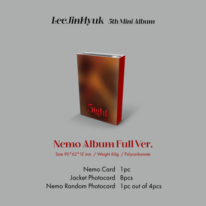 Lee Jin Hyuk - 5th Mini Album: 5ight (Nemo Ver.) - EmpressKorea