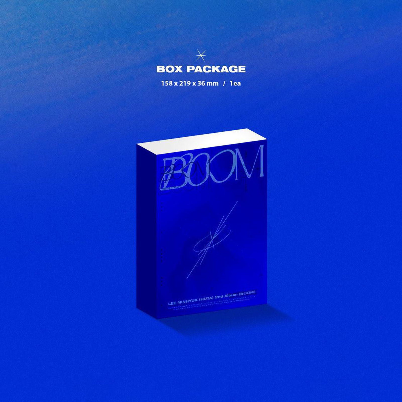 Lee MinHyuk (HUTA) - 2nd Full Album: BOOM - EmpressKorea