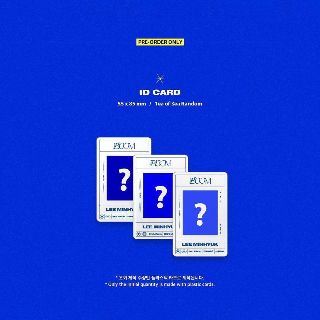 Lee MinHyuk (HUTA) - 2nd Full Album: BOOM - EmpressKorea