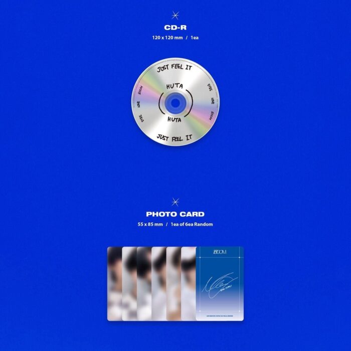 Lee MinHyuk (HUTA) - 2nd Full Album: BOOM (Jewel Ver.) - EmpressKorea