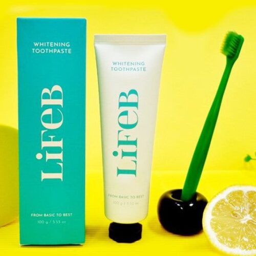 LiFeB Whitening Toothpaste Vivid Whitening Bad Breath 100g - EmpressKorea