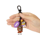Line Friends - MINIONS Brown & Bob Waggle Waggle Keyring - EmpressKorea
