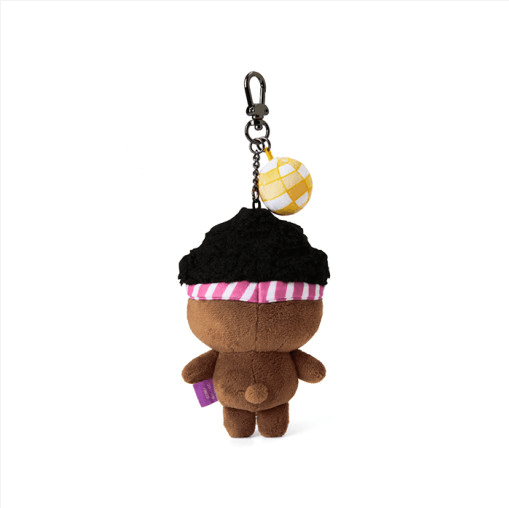 Line Friends MINIONS BROWN Bag Charm Plush Toy - EmpressKorea