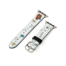 Line Friends x CASETiFY Bubble Cleaning Apple Watch Band - White Color - EmpressKorea
