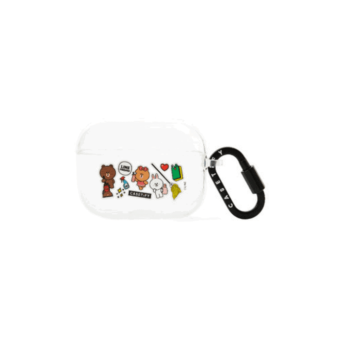 Line Friends x CASETiFY Spring Cleaning AirPods Pro Case - EmpressKorea