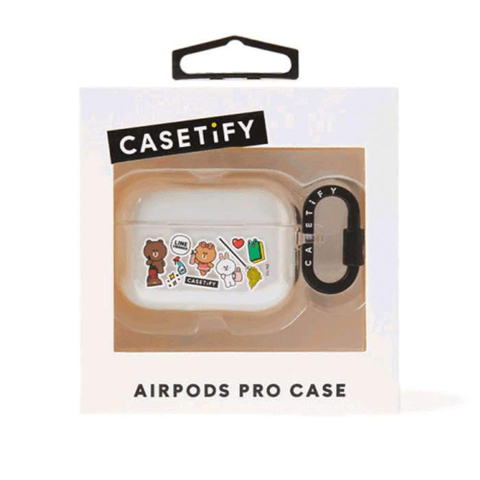 Line Friends x CASETiFY Spring Cleaning AirPods Pro Case - EmpressKorea