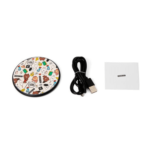 Line Friends x CASETiFY Spring Cleaning Wireless Charging Pad - EmpressKorea