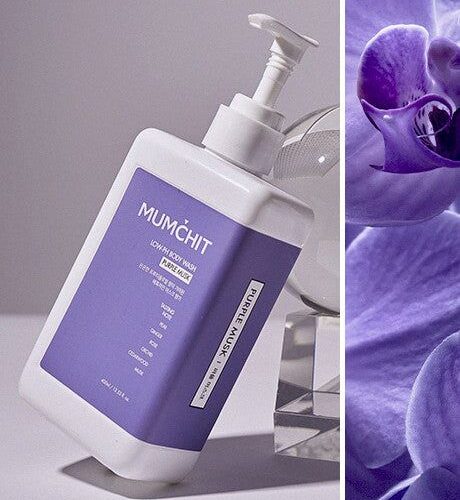 MUMCHIT Low-pH Body Wash Purple Musk 400ml - EmpressKorea