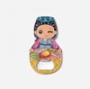 Opener Magnet With Pretty Design, Pretty Traditional Hanbok Opener / Made In Korea - EmpressKorea