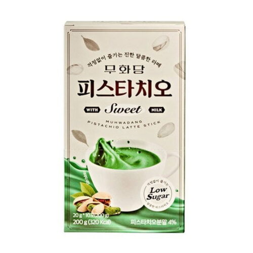 Muwhadang Erythritol Low Sugar Pistachio Powder 20g x 20pcs - EmpressKorea