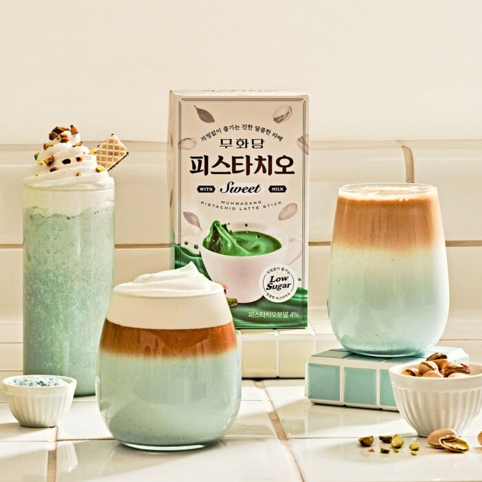 Muwhadang Erythritol Low Sugar Pistachio Powder 20g x 20pcs - EmpressKorea