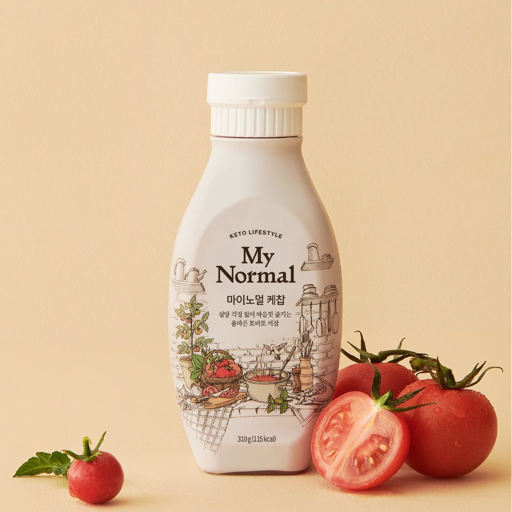 My Normal low-calorie tomato ketchup, 310g, 2 pieces - EmpressKorea