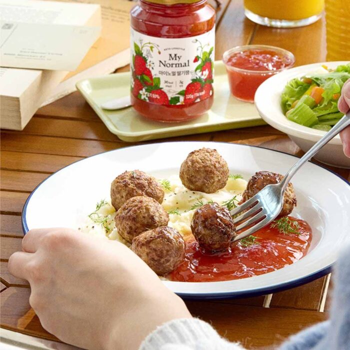 My Normal low-carb strawberry jam, 320g - EmpressKorea
