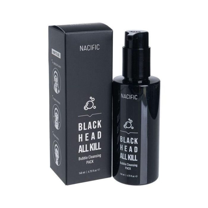 NACIFIC Blackhead All Kill Bubble Cleansing Pack 140g*2ea - EmpressKorea