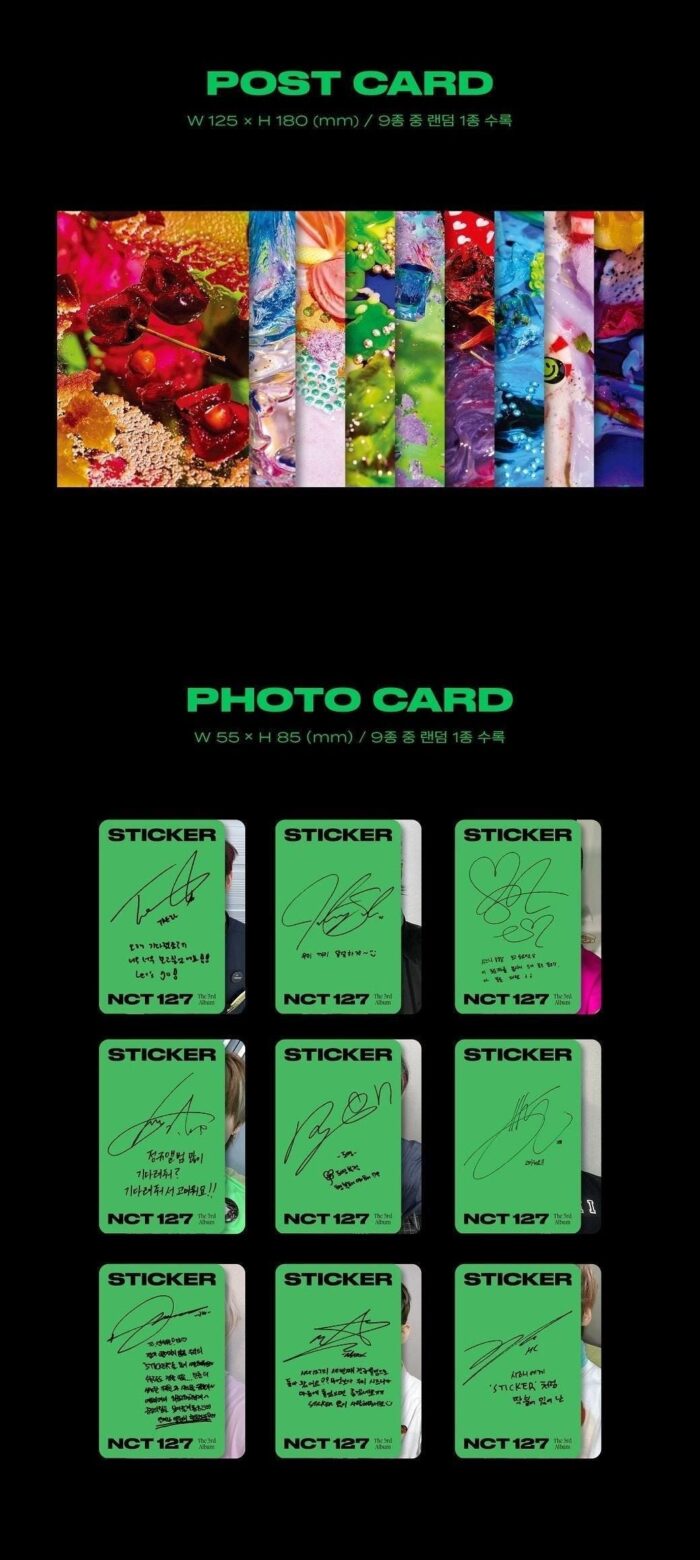 NCT 127 - 3rd Album: STICKER (Sticky Ver.) - EmpressKorea