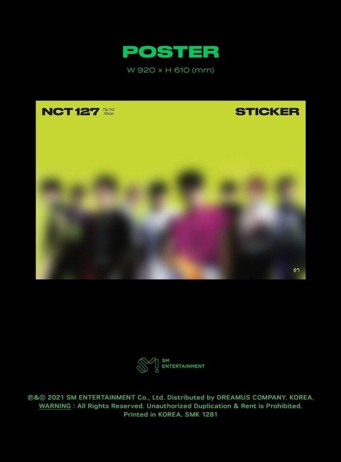 NCT 127 - 3rd Album: STICKER (Sticky Ver.) - EmpressKorea