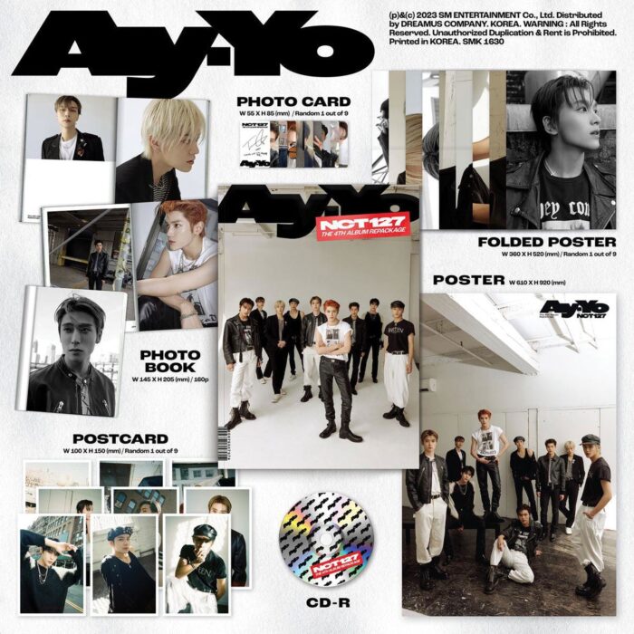 NCT 127 -  4th Repackage Album: Ay-Yo - EmpressKorea