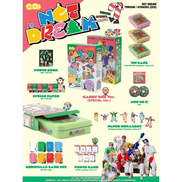 NCT DREAM - Winter Special Mini Album: Candy (Special Ver.) - EmpressKorea